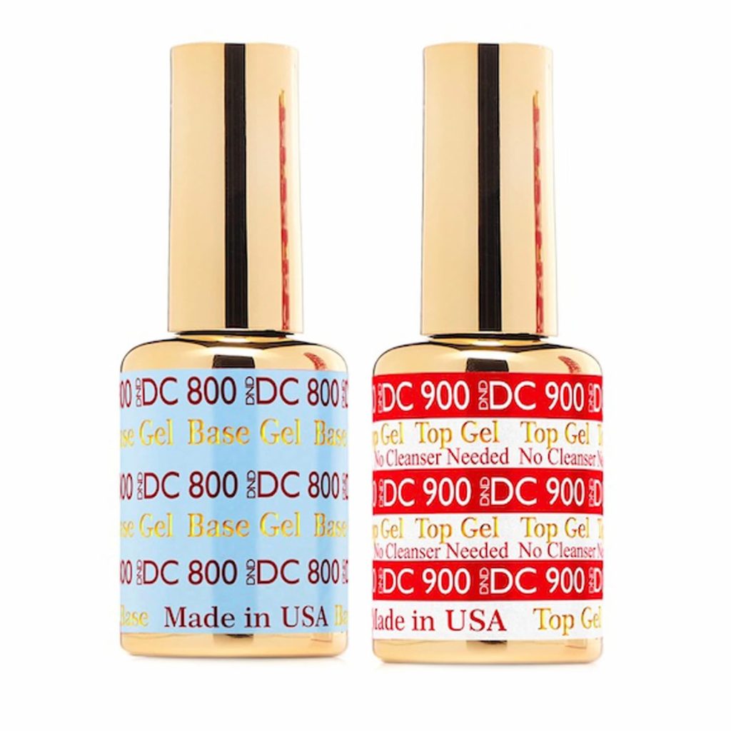 DND GEL BASE TOP - DND BASE & TOP GEL (DND DC 800/900 BASE AND TOP GEL SET)