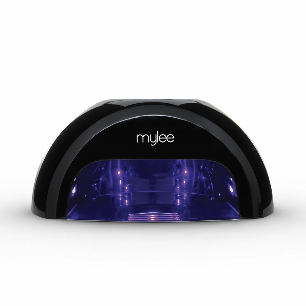 Mylee Nagellack Gel Grande - Mylee Grande LED Gel-Nagellack-Trockenlampe, 5-Finger konvexe Aushärtungstechnologie mit abnehmbarem Boden