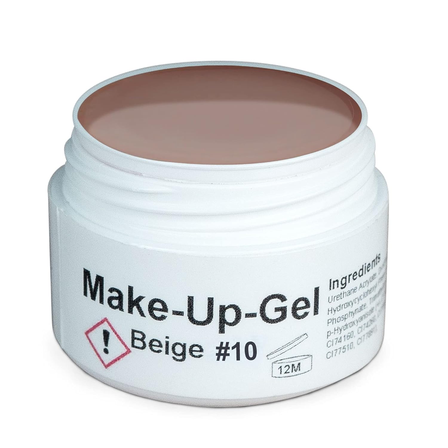 GS-Nails Gel Nail UV - GS-Nails UV Make-Up Camouflage für Nail-Art & Nagel-Design - 1000 ml Härtendes Cover-Gel